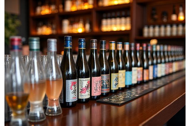 Kanrei Bitesの厳選されたクラフトドリンクを提供する洗練されたバーエリア